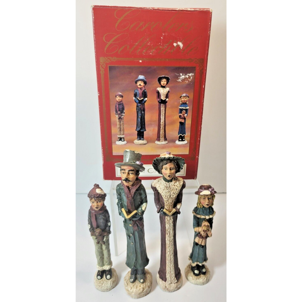 Vintage Victorian Christmas Windsor Collection Dickens Carolers Decor Figurines